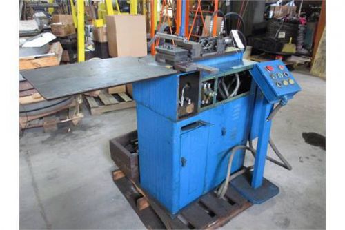 Richards Model TOV 15D A1 hydraulic tube bender with dies in picture
