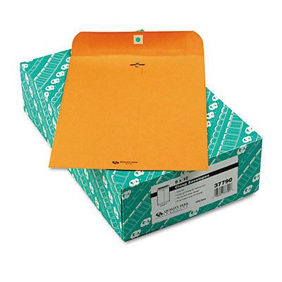 Clasp Envelope, 9 x 12, 32lb, Brown Kraft, 100/Box, 1 Box, 100 Each per Box