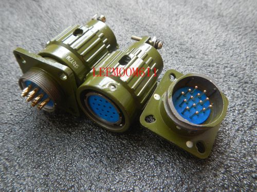 4pcs military twist male &amp; female 14-pin connector,14pf for sale