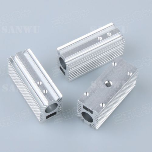 Silver  Heat Sink Holder/Mount for 12mm laser modules Silver  1.2cm