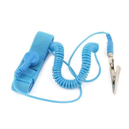 2pcs brand anti static esd wrist strap discharge band grounding prevent static for sale
