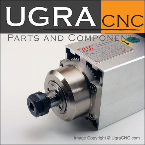 GMT Spindle Motor - Air Cooled 2.2 kW (3HP) 24000 RPM ER20 for CNC Router Mill