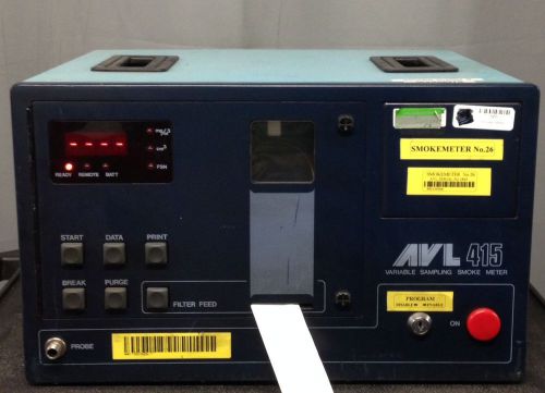 AVL 415 Variable Sampling Smoke Meter