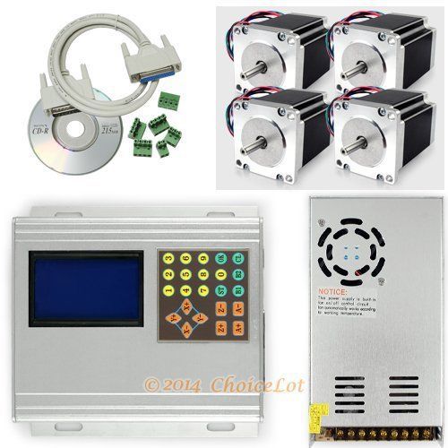 Cnc 3rd generation revolutionary &amp; professional 4 axis stepper driver kit &amp; box for sale