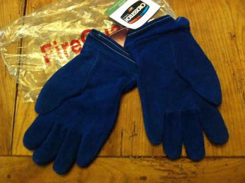 Fireguard firefighter gloves lg new in the bag  fire guard commander made u.s.a for sale