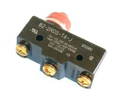New 15 amp honeywell spdt spring plunger switch model bz-2rds-t4-j(7 available) for sale