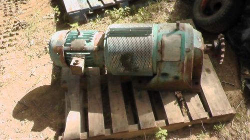 Rexnord 10 hp gearmotor 16.66 ratio. for sale