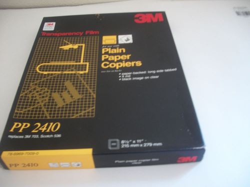 3M Transparency Film For Copiers PP2410
