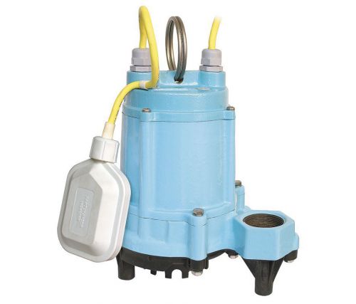 LITTLE GIANT, Submersible Sump Pump, 1/3HP, Tether Switch, HT-6E-CIA-FS /GG4/