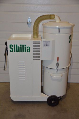 Sibilia ds 1500 industrial vacuum 480v @ 60hz 3 phase 3 kw 13 gallon ds1500 for sale
