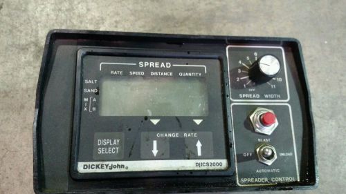 Dickey-john djics2000 spreader control system - for sale