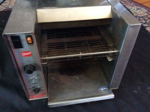 APW Wyott DON Commercial Radiant Conveyor Toaster 83901 Model A1-10
