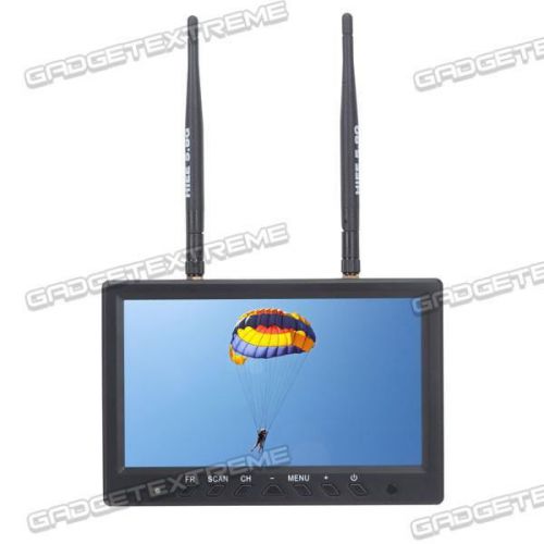 HIEE RM5833 5.8G 7&#039;&#039; LCD Diversity Ground Station Monitor with Reciever FPV