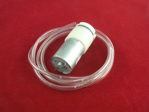 1m dc6v-12v 370 miniature air pump motor with plastic pipe  water &amp; trash pumps for sale