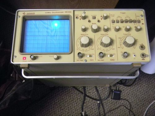 GOULD 15 MHZ OS 255 with cover   Benchtop Oscilloscope   SFL