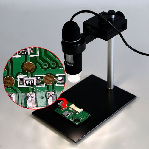 NEW Scientific 800X 8LED USB Digital Microscope Endoscope Magnifier Zoom Camera