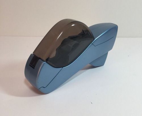 DiVoga Handheld Gun Click Style Desk Work Office Tape Dispenser BLUE