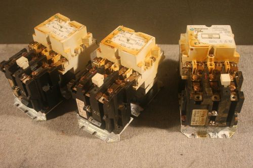 Lot of 3: Westinghouse Motor Controls; Two are # A200MACAC; One is # A200M1CAC
