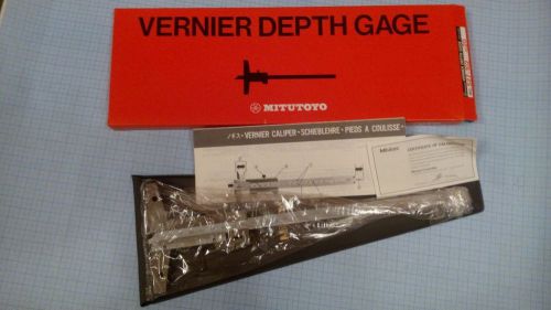 Mitutoyo 527-102, Vernier Depth Gauge, 0-200mm, 0.02mm, New