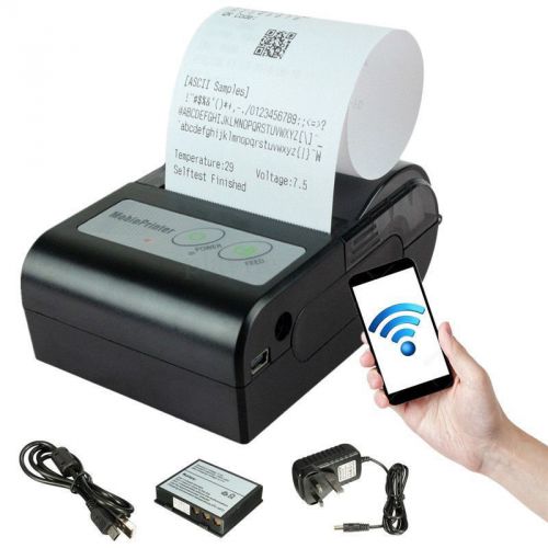 NEW Wireless Bluetooth Receipt Thermal Mobile Printer For Android&amp;ios&amp;Windows