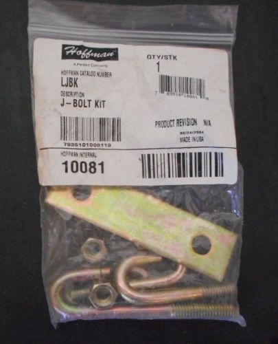 New hoffman j-bolt kit ljbk - steel - 4 j-bolt kit 10081 hardware hook for sale