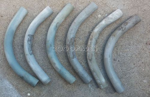6 new (old stock) 3/4&#034; schedule 40 conduit elbows for sale