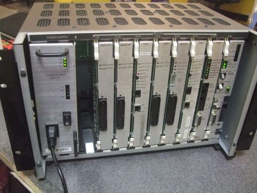 Inter-tel axxess cabinet w/ cpu/cm-f slc16 slc 2x iprc 2x dksc16+ t1/e1 modules for sale