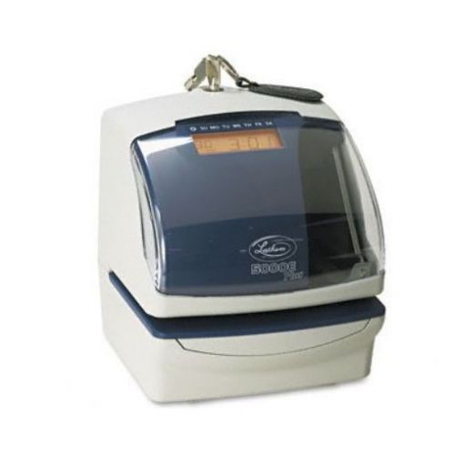Lathem Time 5000EP 5000E Plus Electronic Time Recorder/Document Stamp/Numbering