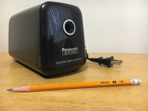 Panasonic KP-380 Electric Pencil Sharpener Auto-Stop Black