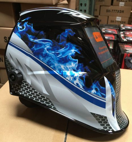 Fmt new solar auto darkening welding helmet+grinding mask hood cap for sale