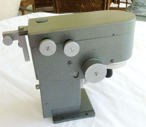 Leica Leitz Micromanipulator #758449 complied Mechanil 3 Month Warranrty Wetzlar