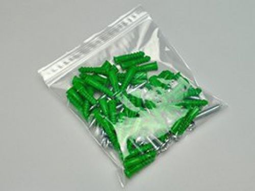 6&#034; x 8&#034; 4 mil. - Clear Plastic Reclosable Single Zipper Poly Bag (100 Pack) |