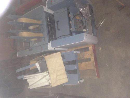 duplo dt-900 tabber with folder and conveyor selling for part or repair