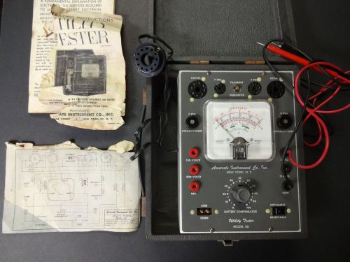 Accurate Instrument Company - Model 161 Utility VOM / tube Tester with Manual
