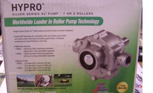 HYPRO 7560XL PUMP, SILVER SERIES, NEW PUMP, 7 OR 8 ROLLERS
