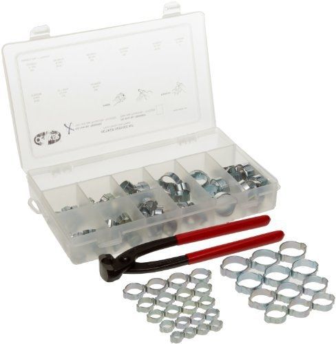 Oetiker 18500056 Service Kit (2-Ear Clamps, zinc plated with standard jaw