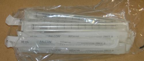 14 bd falcon 357550 disposable 50ml serological pipets, polystyrene, plugged for sale