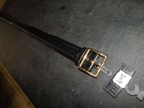 New Bianchi B8G Black Basketweave Garrison Belt - Size 28