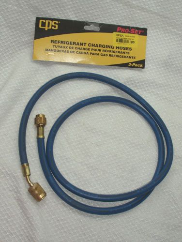 One CPS USA Built By Yellow Jacket  HAVS 1/4&#034;x 60&#034; Charging Hose Blue Pro Set