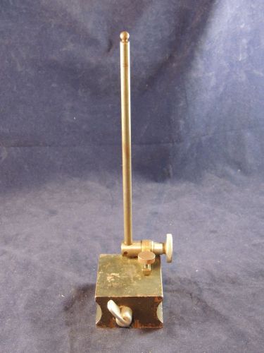 Brown &amp; Sharpe No. 573 Magnetic Surface Gauge Stand 2&#034; x 3&#034;