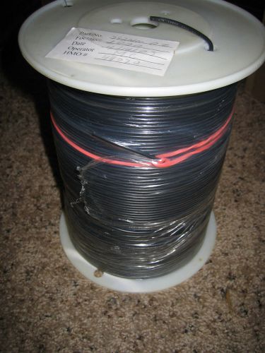 Ul1015 1000&#039; black hook-up wire 600v 20awg 105c for sale