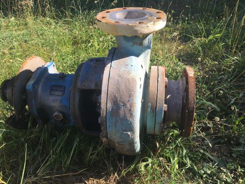 Goulds mtx 3196 4 x 6- 10 6&#034; in 4&#034; out flanged stainless s/s centrifugal pump for sale