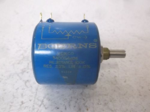 BOURNS 3400S-1-104 POTENTIOMETER 1000 OHM 0.020% *NEW OUT OF BOX*