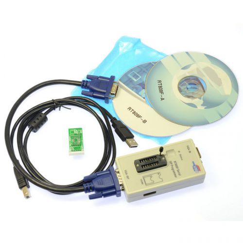 NEW LCD USB RT809F Universal EPROM FLASH VGA ISP AVR GAL PIC USB Programmer