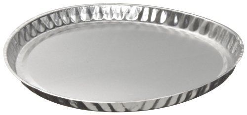 Heathrow scientific hd14522 aluminum weighing dish, 4&#034; outside diameter x 5/16&#034; for sale