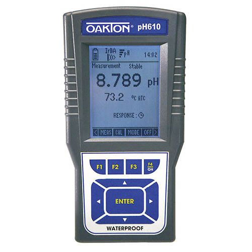 Oakton WD-35418-13 pH 610 pH, mV, Temperature Meter only &amp; NIST