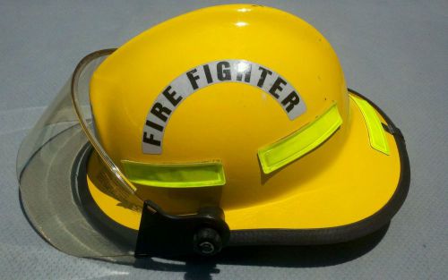 Cairns 660c metro firemans safety helmet fire rescue nice l@@king used ready go for sale