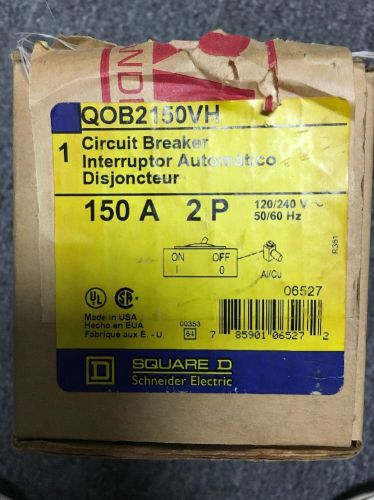 Square D QOB2150VH 150 Amp 2 Pole Circuit Breaker