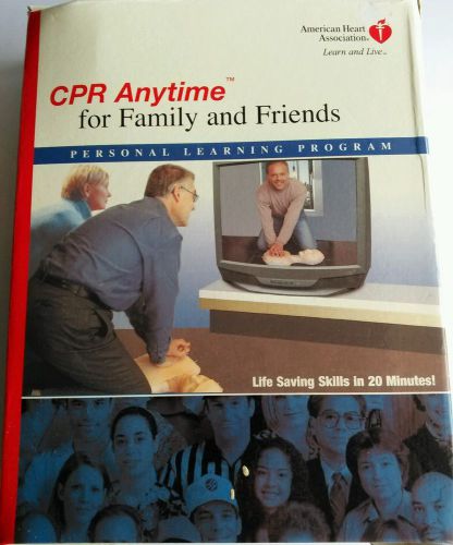 American Heart Association learn and live CPR anytime personal learning program