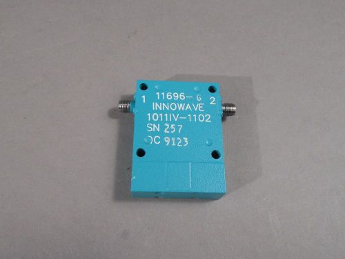Innowave 11696 coaxial rf isolator 1011iv-1102 for sale